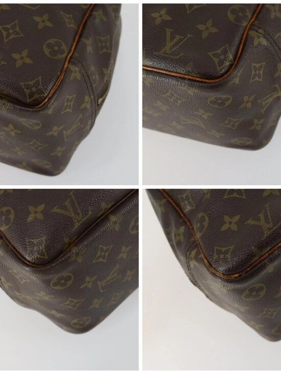 LOUIS VUITTON Monogram Deauville Hand Bag M47270 LV Auth ka1385 - Picture 16 of 16